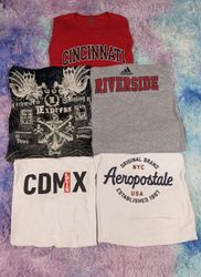 Mix branded t-shirts