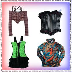 Basement Rave Core tops, skirts and dresses (SS-12..