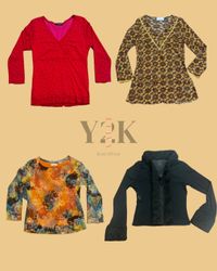 Camisas Retro: Estilo Y2K (Yv-365)