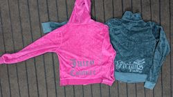 Juicy Couture women tops velour authentic