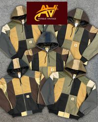 Carhartt Rework Style Patchwork Active Jackets