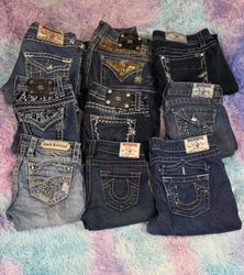 Miss me/true religion/rock &revival jeans