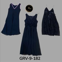Elegant Black Poly Blend Dress – Curated Retro Fas..