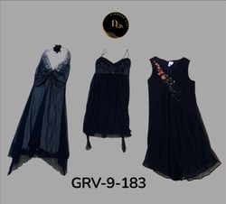 Classic Black Poly Dress – Timeless Y2K Vintage St..