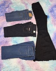 Jeans de corte acampanado