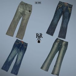 Y2K Britney Era Unique Denim Jeans (AA-249)
