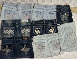 ANGELS  AND OTHER MIX MINI SKIRTS (ID 1380)