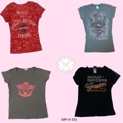 Camiseta Vintage Y2K Harley Davidson – Essencial C..
