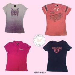 Camiseta de Moto Harley Davidson Y2K – Achado Retr..