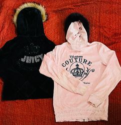 Juicy Couture Fellkapuzenpullover