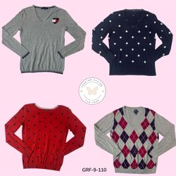 Suéter Y2K Tommy Hilfiger – Clássico de Malha com ..