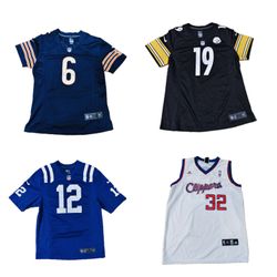 camisetas de la NFL y la NBA