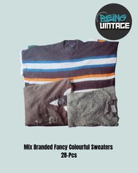 Mix Fancy Colourful Mix Branded Sweater