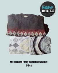 Vintage Mix Colourful Trendy Sweaters