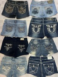 R140 Upcycled Ladies Embellished Sexy Sh..