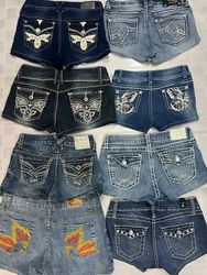 R141 Upcycled Ladies Embellished Booty S..