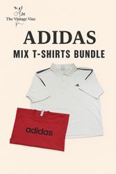 Conjunto de Camisetas Misturadas Adidas
