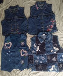 Denim waistcoat