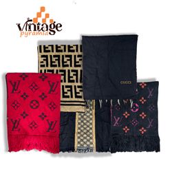 VPX96 Mix Brand Luxury Scarves