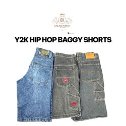 Y2K HIP HOP BAGGY SHORTS