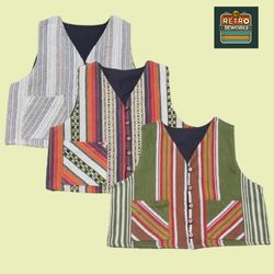 SS25 Upcycled Tapestry Gilet