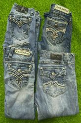 Miss me rock revival woman’s flared jeans