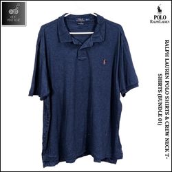RALPH LAUREN POLO SHIRTS & CREW NECK T-SHIRTS BUND..