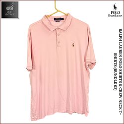 RALPH LAUREN POLO SHIRTS & CREW NECK T-SHIRTS BUND..