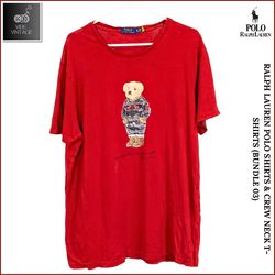 RALPH LAUREN POLO SHIRTS & CREW NECK T-SHIRTS BUND..