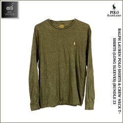 RALPH LAUREN POLO SHIRTS & CREW NECK T-SHIRTS (LON..