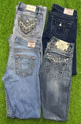 Miss me and true religion woman’s flared Jeans