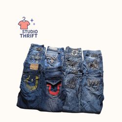 True religion , miss me , rock revival j..