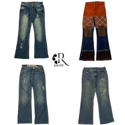 Jeans in Denim Era Britney Y2K (RW-825)