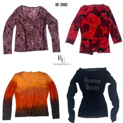 Y2K Mix Tops (RE-2082)
