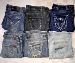 SILVER AND OTHER BRAND JEANS (MR842)
