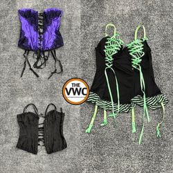 Y2K Corset Top Pack | Grunge / Cyber / Gothic Aest..
