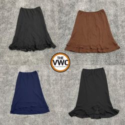 Y2K Midi Slip Skirt Pack | Minimal / Grunge / Retr..