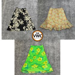 Y2K Floral Skirt Pack | Hawaiian Babe / Festival C..