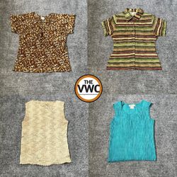 Y2K Plissee-Top-Set | Retro Print Edit
