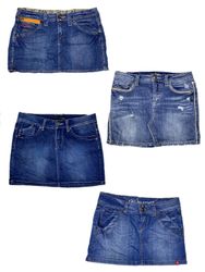 Y2K IT Girl Denim Mini Skirts (TS-1013)
