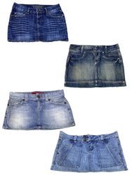 Y2K Vintage Denim Mini Skirts Collection (TS-1014)