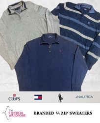 Premium Half / Quarter Zip sweaters