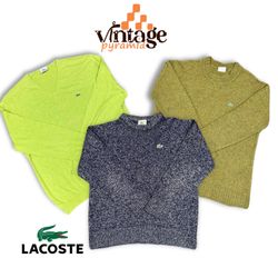 VPX16 Lacoste V Neck  / Round Neck Sweaters