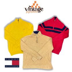 VPX117 Tommy Hilfiger Quater Zip Sweaters