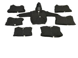 Rework-Stil Carhartt Hoodie-Jacke