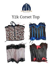 Y2k Fairycore Corset tops