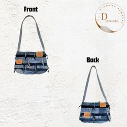Bolsa Loopy com Cinto Upcycled Levi's DR12 SS24