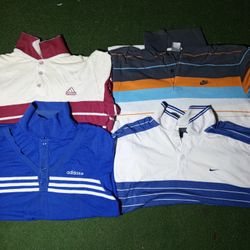 Nike adidas polo T-shirt