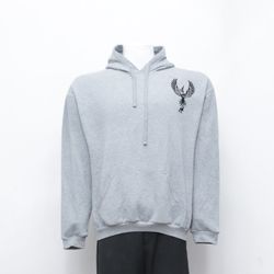 Upcycled Pheonix Embroidery Hoodie