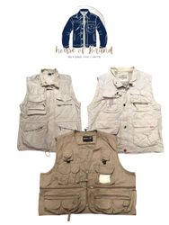 Vintage Multiple pocket fishing jackets
